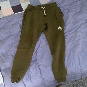 Men’s alphalete green joggers